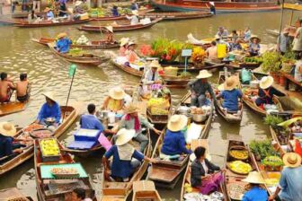 Marché de Damnoen Saduak