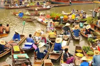 Marché de Damnoen Saduak